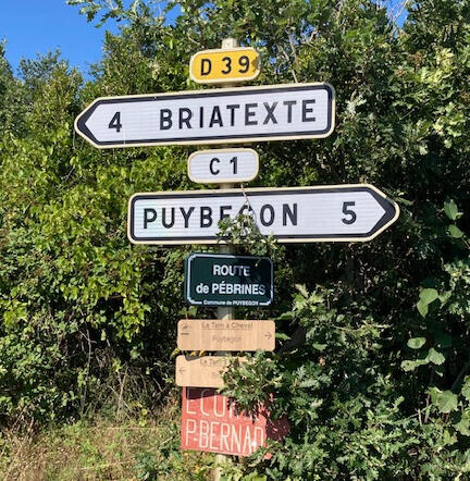 Fléchage des écuries